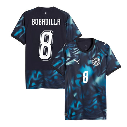 Damian Bobadilla Paraguay National Team 2026 World Cup Away Jersey - Navy