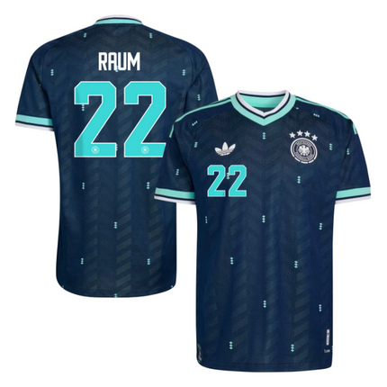 David Raum Germany National Team World Cup 2026 World Cup Away Jersey - Navy