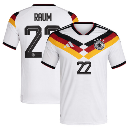 David Raum Germany National Team World Cup 2026 World Cup Home Jersey - White