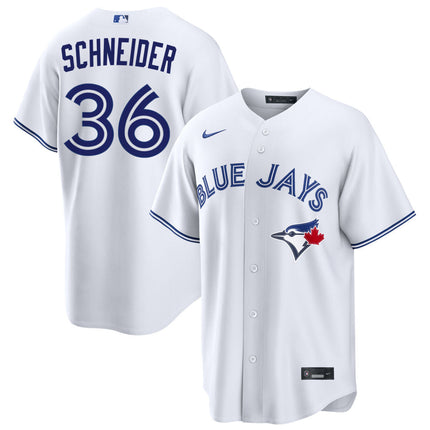 Davis Schneider Toronto Blue Jays 2026 Home Jersey - White