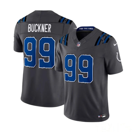 DeForest Buckner Indianapolis Colts 2026 Rivalries Limited Stitched Jersey - Gray