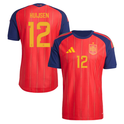 Dean Huijsen Spain National Team 2026 World Cup Home Jersey - Red