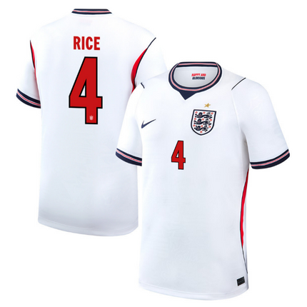 Declan Rice England National Team 2026 World Cup Hone Jersey - White