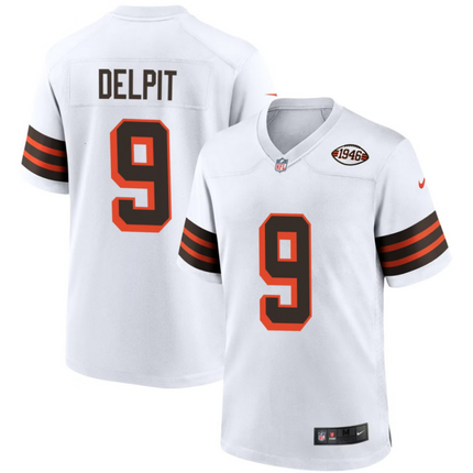 Grant Delpi Cleveland Browns 1946 Collection Alternate Jersey - White