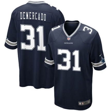 Emari Demercado Dallas Cowboys 2026 Game Jersey - Navy