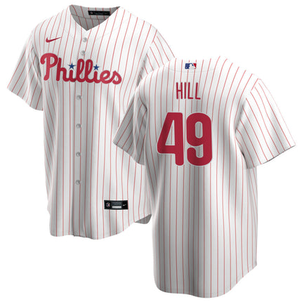 Derek Hill Philadelphia Phillies 2026 Home Jersey - White