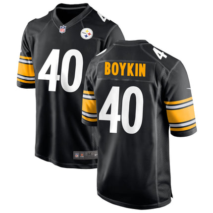 Devan Boykin Pittsburgh Steelers 2026 Game Jersey - Black