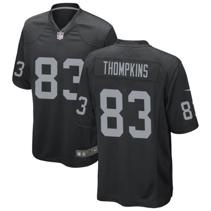 Deven Thompkins Las Vegas Raiders 2026 Game Jersey - Black
