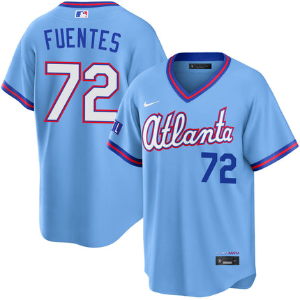 Didier Fuentes Atlanta Braves 2026 City Connect Stadium Jersey - Powder Blue