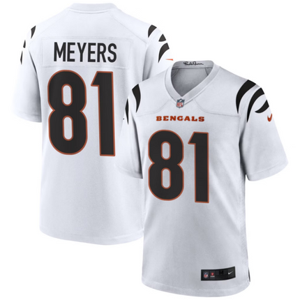 Dohnte Meyers Cincinnati Bengals 2026 Game Jersey - White