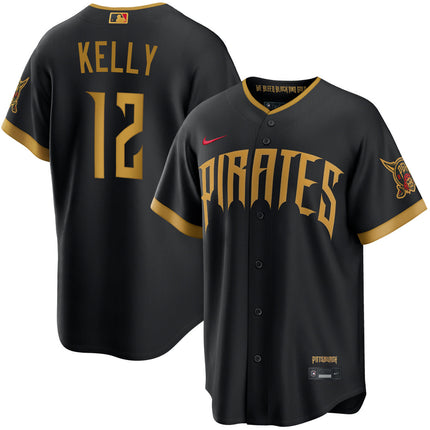 Don Kelly Pittsburgh Pirates 2026 City Connect Stadium Jersey - Black
