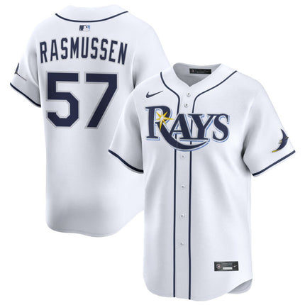 Drew Rasmussen Tampa Bay Rays 2026 Home Limited Jersey - White