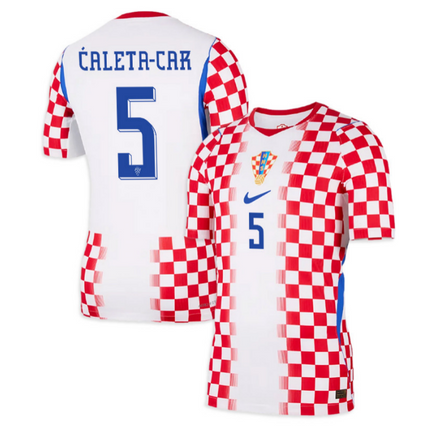 Duje Caleta-Car Croatia National Team 2026 World Cup Home Jersey - Red