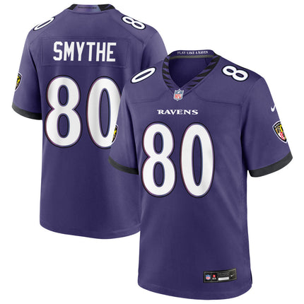 Durham Smythe Baltimore Ravens 2026 Game Jersey - Purple
