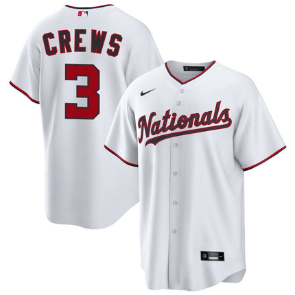 Dylan Crews Washington Nationals 2026 Home Jersey - White