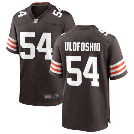 Edefuan Ulofoshio Cleveland Browns 2026 Game Jersey - Brown