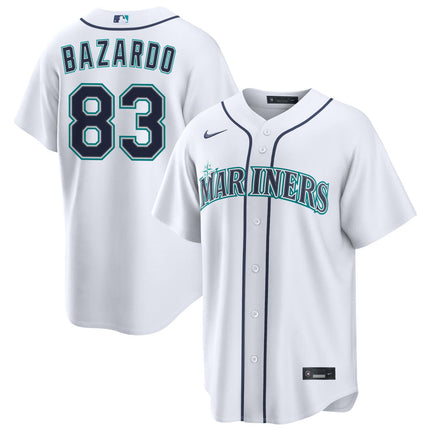 Eduard Bazardo Seattle Mariners 2026 Home Jersey - White