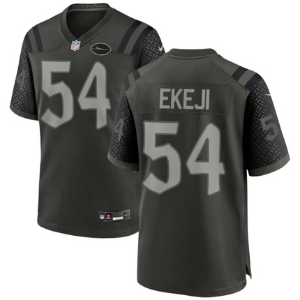 Paschal Ekeji New York Jets 2026 Rivalries Collection Game Jersey - Green