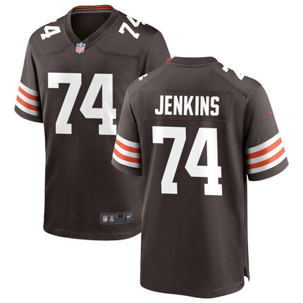 Elgton Jenkins Cleveland Browns 2026 Game Jersey - Brown