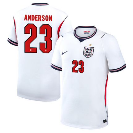 Elliot Anderson England National Team 2026 World Cup Hone Jersey - White