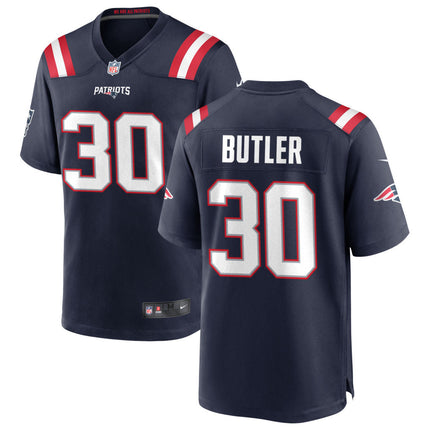 Eric Butler New England Patriots 2026 Game Jersey - Navy