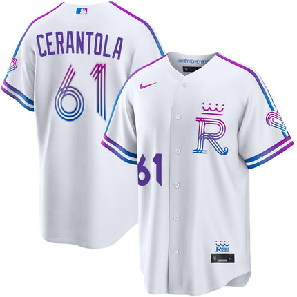 Eric Cerantola Kansas City Royals 2026 City Connect Jersey - White