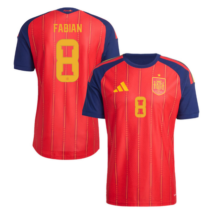 Fabian Ruiz Spain National Team 2026 World Cup Home Jersey - Red