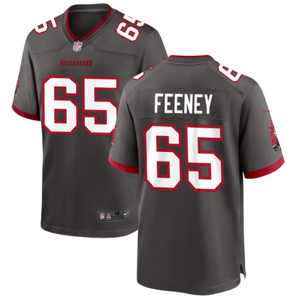 Dan Feeney Tampa Bay Buccaneers 2026 Alternate Game Jersey - Pewter