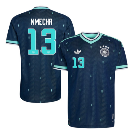 Felix Nmecha Germany National Team World Cup 2026 World Cup Away Jersey - Navy