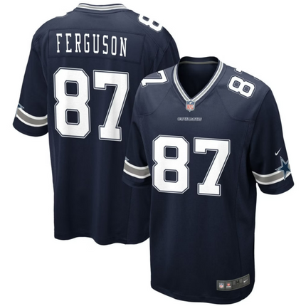 Jake Ferguson Dallas Cowboys 2026 Game Jersey - Navy