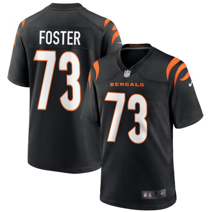 Javon Foster Cincinnati Bengals 2026 Game Jersey - Black