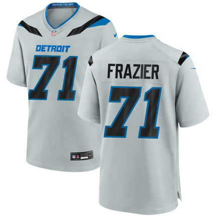 Miles Frazier Detroit Lions 2026 Rivalries Collection Game Jersey - Silver