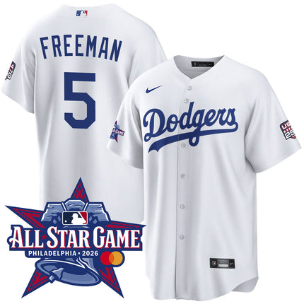 Freddie Freeman Los Angeles Dodgers 2026 All-Star Game Home Jersey - White