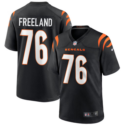 Blake Freeland Cincinnati Bengals 2026 Game Jersey - Black