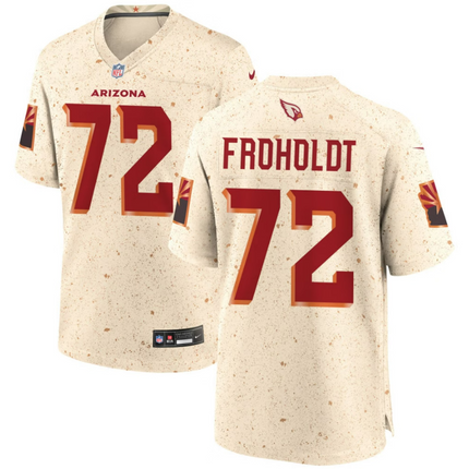 Hjalte Froholdt Arizona Cardinals 2026 Rivalries Collection Game Jersey - Natural