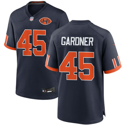 Beau Gardner Chicago Bears 2026 Rivalries Collection Game Jersey - Navy