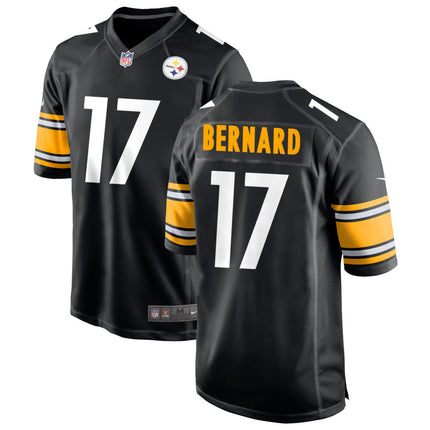 Germie Bernard Pittsburgh Steelers 2026 Game Jersey - Black