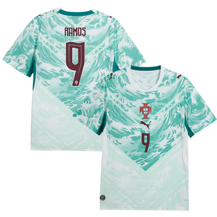 Goncalo Ramos Portugal National Team 2026 World Cup Away Jersey - White