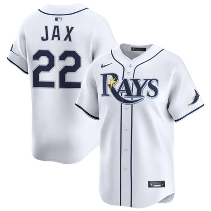 Griffin Jax Tampa Bay Rays 2026 Home Limited Jersey - White