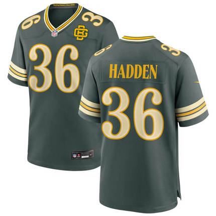 Kamal Hadden Green Bay Packers 2026 Rivalries Collection Game Jersey - Green