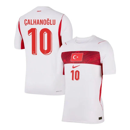 Hakan Calhanoglu Turkey National Team 2026 World Cup Away Jersey - White