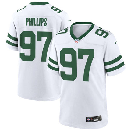 Harrison Phillips New York Jets 2026 Legacy Game Jersey - White