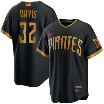Henry Davis Pittsburgh Pirates 2026 City Connect Stadium Jersey - Black