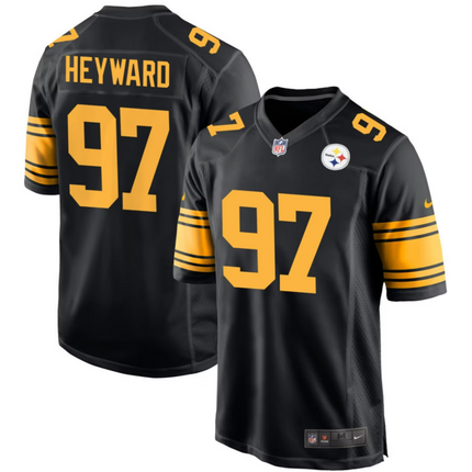 Cameron Heyward Pittsburgh Steelers 2026 Alternate Game Jersey - Black