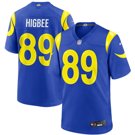 Tyler Higbee Los Angeles Rams 2026 Game Jersey - Royal