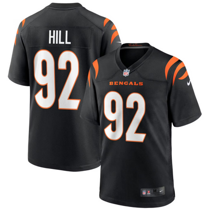 B.J. Hill Cincinnati Bengals 2026 Game Jersey - Black