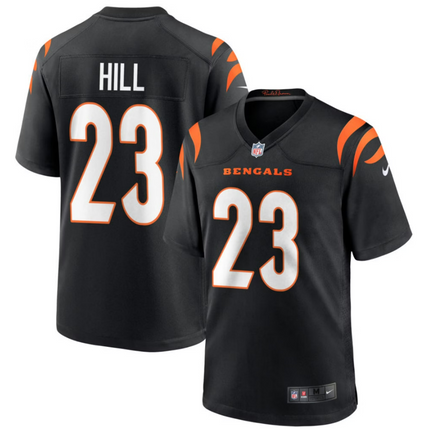 Daxton Hill Cincinnati Bengals 2026 Game Jersey - Black