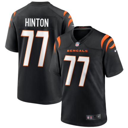 Myles Hinton Cincinnati Bengals 2026 Game Jersey - Black