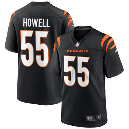 Cashius Howell Cincinnati Bengals 2026 Game Jersey - Black