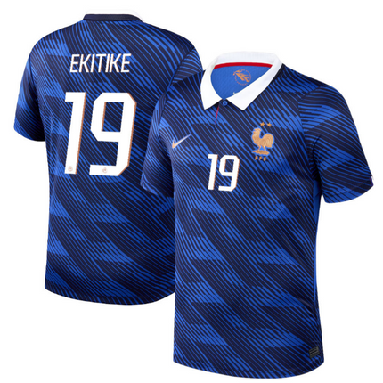 Hugo Ekitike France National Team 2026 World Cup Home Jersey - Blue